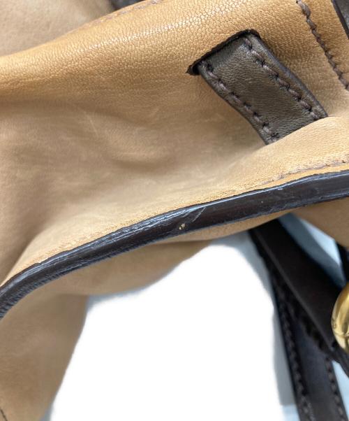 MIU MIU（ミュウミュウ）MIU MIU (ミュウミュウ) 2WAYハンドバッグ ブラウン サイズ:なしの古着・服飾アイテム