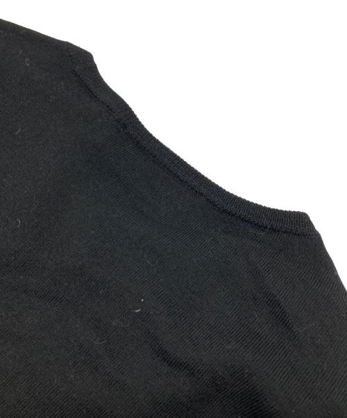 Demi-Luxe Beams（デミルクス ビームス）Demi-Luxe BEAMS (デミルクス ビームス) フラッフィー ボートネック ニット ブラック×グレー サイズ:Freeの古着・服飾アイテム