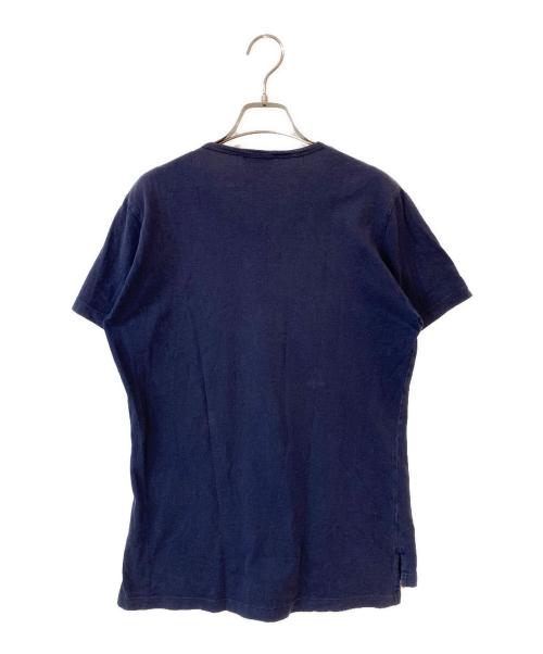 Vivienne Westwood man（ヴィヴィアン ウェストウッド マン）Vivienne Westwood man (ヴィヴィアン ウェストウッド マン) ロゴTシャツ ネイビー サイズ:50の古着・服飾アイテム