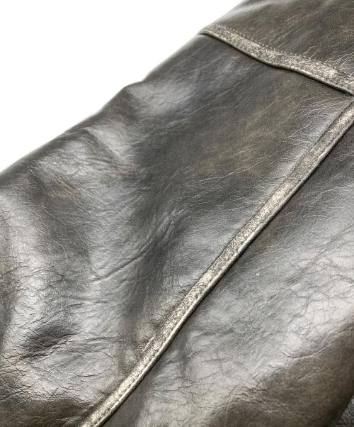 MURUA（ムルーア）MURUA (ムルーア) ヴィンテージライクショートフェイクムートン ブラウン サイズ:Freeの古着・服飾アイテム