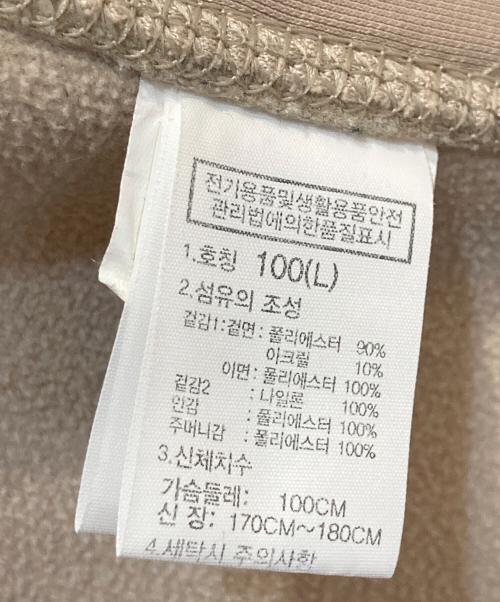 THE NORTH FACE（ザ ノース フェイス）THE NORTH FACE (ザ ノース フェイス) RIMO FLEECE JACKET ベージュ サイズ:Lの古着・服飾アイテム