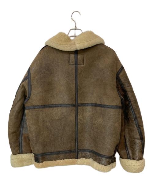 NEW YORK Style（ニューヨーク スタイル）NEW YORK Style (ニューヨーク スタイル) B-3 フライトジャケット ブラウン サイズ:Mの古着・服飾アイテム