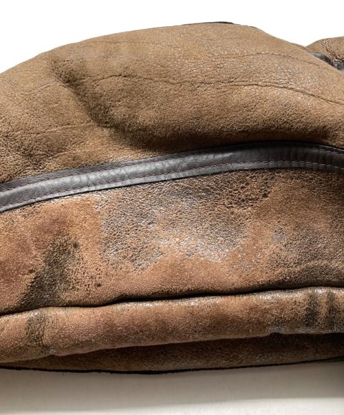 NEW YORK Style（ニューヨーク スタイル）NEW YORK Style (ニューヨーク スタイル) B-3 フライトジャケット ブラウン サイズ:Mの古着・服飾アイテム