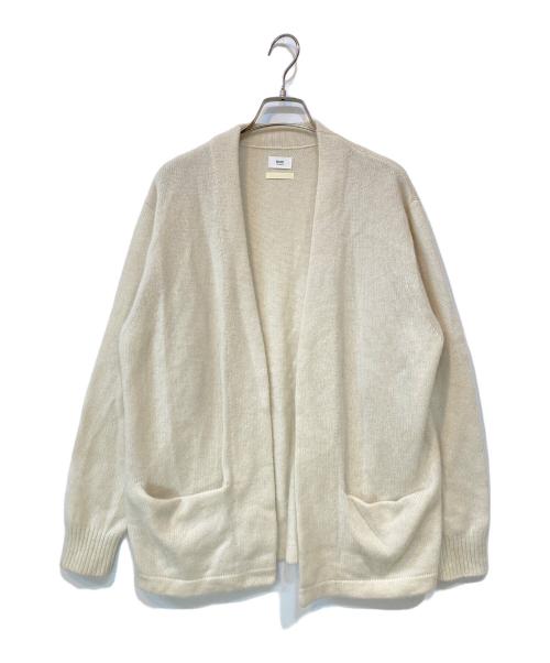 RHC Ron Herman（アールエイチシー ロンハーマン）RHC Ron Herman (アールエイチシー ロンハーマン) cashmere knit bottonless cardigan/カシミアニットボタンレスカーディガン ホワイト サイズ:Sの古着・服飾アイテム