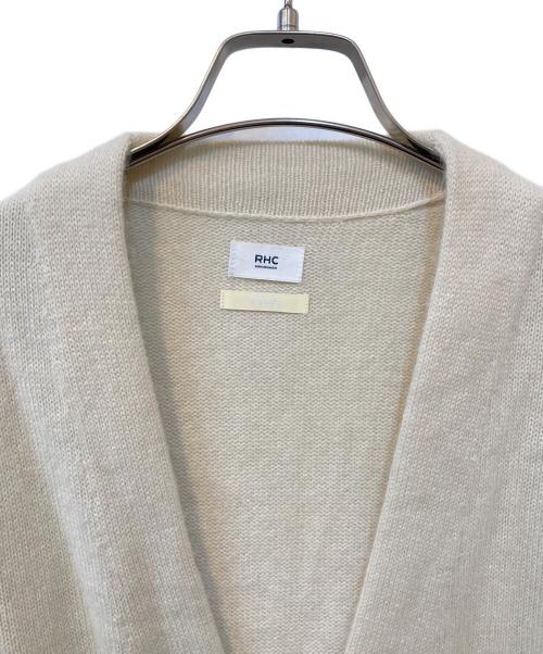 RHC Ron Herman（アールエイチシー ロンハーマン）RHC Ron Herman (アールエイチシー ロンハーマン) cashmere knit bottonless cardigan/カシミアニットボタンレスカーディガン ホワイト サイズ:Sの古着・服飾アイテム