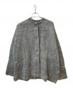 SLOBE IENAスローブ イエナ）の古着「シャギーニットカーディガン」｜グレー