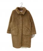 PELLESSIMOペレッシモ）の古着「ボアコート」｜ブラウン