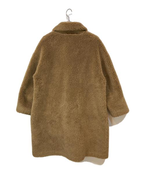 PELLESSIMO（ペレッシモ）PELLESSIMO (ペレッシモ) ボアコート ブラウン サイズ:Mの古着・服飾アイテム