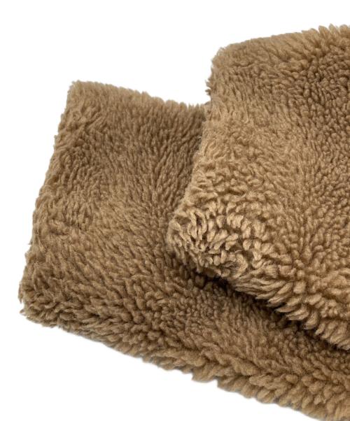 PELLESSIMO（ペレッシモ）PELLESSIMO (ペレッシモ) ボアコート ブラウン サイズ:Mの古着・服飾アイテム