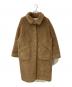 PELLESSIMO（ペレッシモ）の古着「ボアコート」｜ブラウン