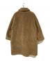 PELLESSIMO (ペレッシモ) ボアコート ブラウン サイズ:M：13000円