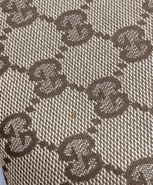 GUCCI（グッチ）GUCCI (グッチ) GGキャンバス バンブー ショルダーバッグ ベージュ サイズ:なしの古着・服飾アイテム