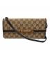GUCCI（グッチ）の古着「GGキャンバス バンブー ショルダーバッグ」｜ベージュ