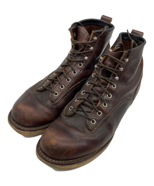 RED WING（レッドウィング）RED WING (レッドウィング) 6inch LINEMAN BOOTS ブラウン サイズ:２８㎝の古着・服飾アイテム