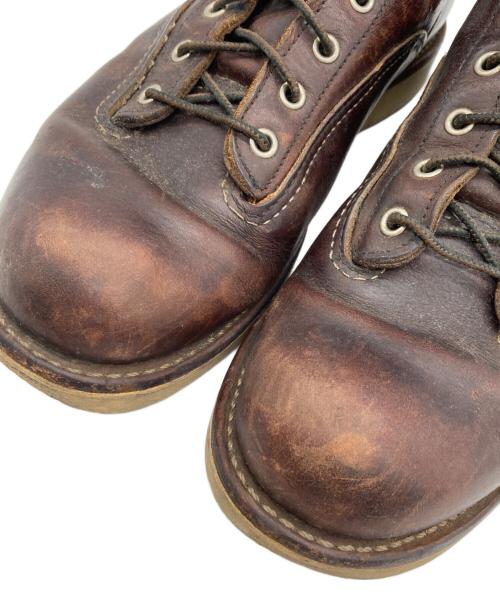 RED WING（レッドウィング）RED WING (レッドウィング) 6inch LINEMAN BOOTS ブラウン サイズ:２８㎝の古着・服飾アイテム