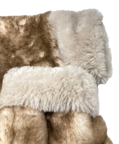 ORIENT MILLINERY（オリエントミリナリー）orient millinery (オリエントミリナリー) ポフミフク/フェイクファージャケット ベージュ サイズ:Freeの古着・服飾アイテム