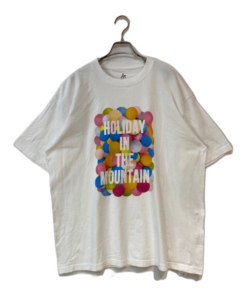 MOUNTAIN RESEARCH（マウンテンリサーチ）MOUNTAIN RESEARCH (マウンテンリサーチ) プリントTシャツ ホワイト サイズ:XXLの古着・服飾アイテム