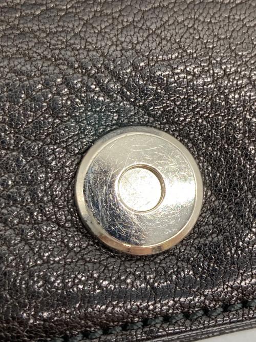 LOEWE（ロエベ）LOEWE (ロエベ) アナグラムスタッズロゴワンショルダーバッグ ブラック サイズ:なしの古着・服飾アイテム