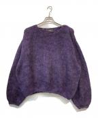 strange tripストレンジトリップ）の古着「モヘアニット」｜パープル
