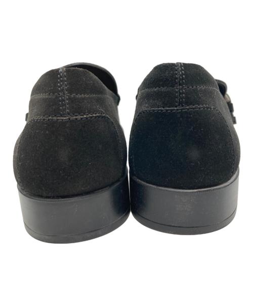 TOD'S（トッズ）TOD'S (トッズ) CRAFT MEN LOAFER スウェードローファー ブラック サイズ:9の古着・服飾アイテム
