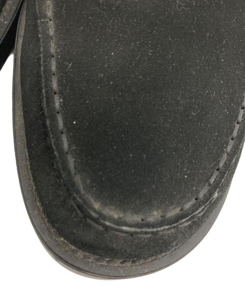 TOD'S（トッズ）TOD'S (トッズ) CRAFT MEN LOAFER スウェードローファー ブラック サイズ:9の古着・服飾アイテム