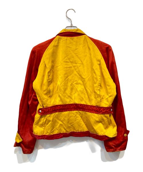 LOWE & CAMPBELL（ロウ＆キャンベル）LOWE & CAMPBELL (ロウ＆キャンベル) リバーシブルジャケット レッド×イエロー サイズ:なしの古着・服飾アイテム