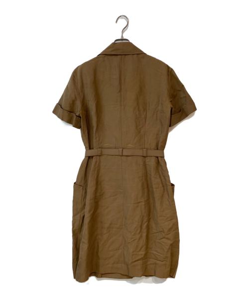 FENDI（フェンディ）FENDI (フェンディ) 半袖シャツワンピース カーキ サイズ:44の古着・服飾アイテム