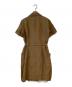 FENDI (フェンディ) 半袖シャツワンピース カーキ サイズ:44：18000円
