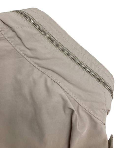 MONCLER（モンクレール）MONCLER (モンクレール) ERMITE ミリタリージャケット ベージュ サイズ:2の古着・服飾アイテム