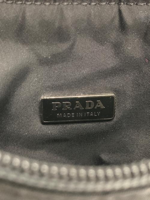 PRADA（プラダ）PRADA (プラダ) ナイロンハンドバッグ ブラック サイズ:なしの古着・服飾アイテム