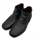 Salvatore Ferragamoサルヴァトーレ フェラガモ）の古着「サイドゴアブーツ」｜ブラック