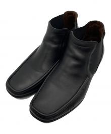 Salvatore Ferragamo（サルヴァトーレ フェラガモ）の古着「サイドゴアブーツ」｜ブラック