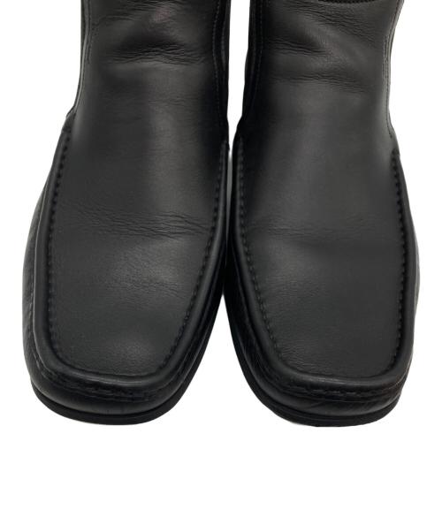 Salvatore Ferragamo（サルヴァトーレ フェラガモ）Salvatore Ferragamo (サルヴァトーレ フェラガモ) サイドゴアブーツ ブラック サイズ:8の古着・服飾アイテム