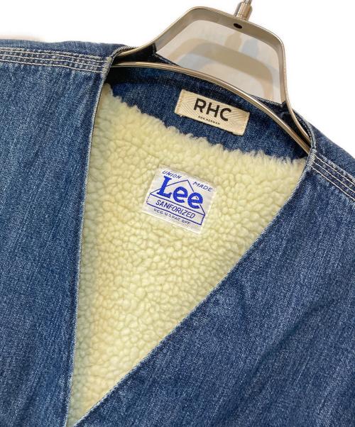 RHC Ron Herman（アールエイチシー ロンハーマン）RHC Ron Herman (アールエイチシー ロンハーマン) LEE (リー) Boa Engineers jacket／ボアエンジニアーズジャケット インディゴ サイズ:Mの古着・服飾アイテム