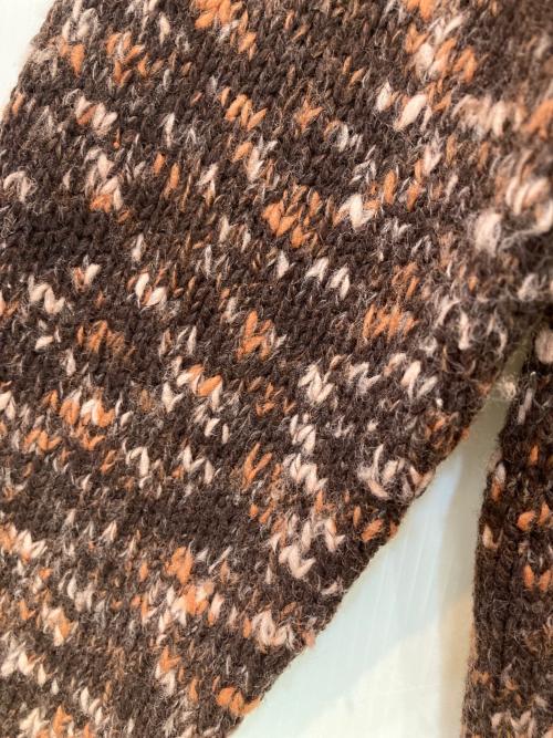 AURALEE（オーラリー）AURALEE (オーラリー) WOOL MIX COLOR SLUB YARN KNIT P/O/ウールミックスカラースラブヤーンニットP/O ブラウン サイズ:4の古着・服飾アイテム
