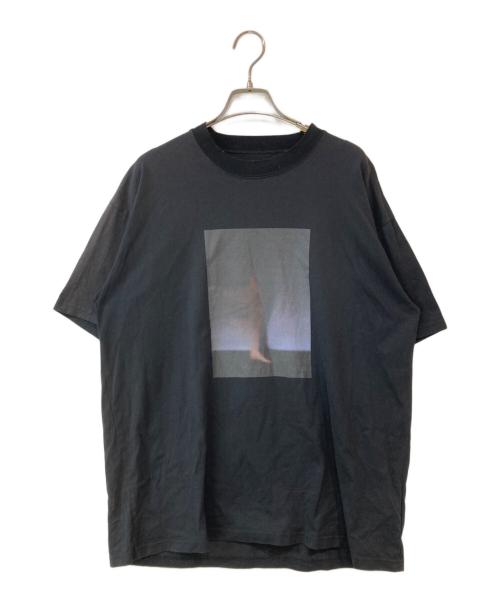 stein（シュタイン）stein (シュタイン) PRINT TEE ブラック サイズ:Ｓの古着・服飾アイテム