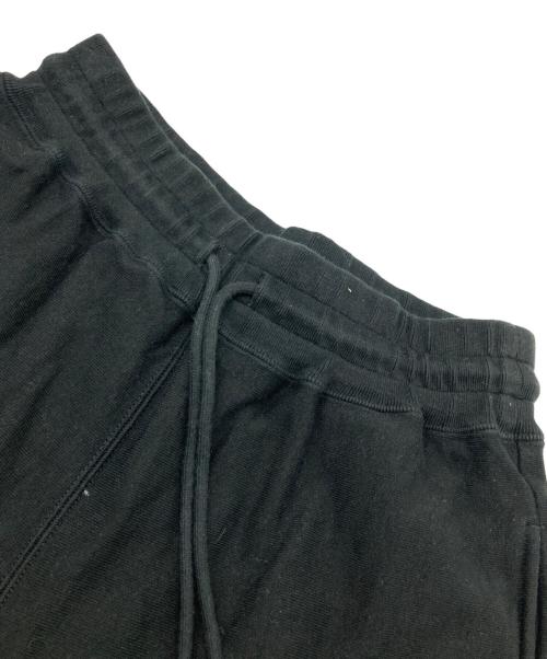 beautiful people（ビューティフルピープル）beautiful people (ビューティフルピープル) suvin compact sweat wide straight pants ブラック サイズ:34の古着・服飾アイテム