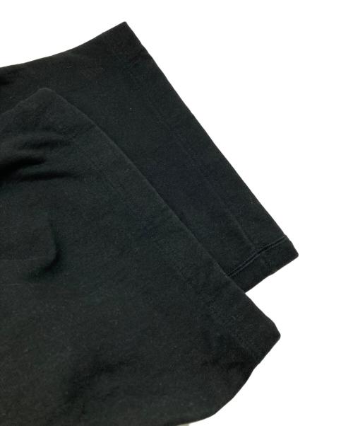 beautiful people（ビューティフルピープル）beautiful people (ビューティフルピープル) suvin compact sweat wide straight pants ブラック サイズ:34の古着・服飾アイテム