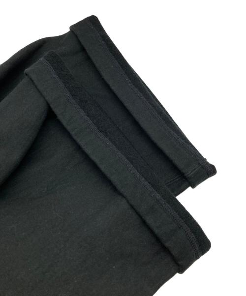 beautiful people（ビューティフルピープル）beautiful people (ビューティフルピープル) suvin compact sweat wide straight pants ブラック サイズ:34の古着・服飾アイテム