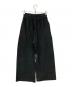beautiful people (ビューティフルピープル) suvin compact sweat wide straight pants ブラック サイズ:34：7000円