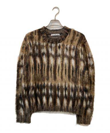 新品《 ACNE STUDIOS 》JACQUARD JUMPER ニット 猫 Acne Studios アクネ ストゥディオズ 24AW CAT JACQUARD JUMPER