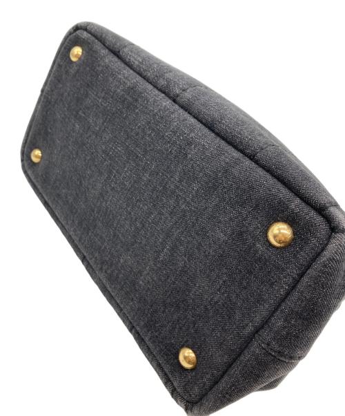 PRADA（プラダ）PRADA (プラダ) CANAPA トートバッグ ブラック サイズ:なしの古着・服飾アイテム