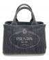 PRADA（プラダ）の古着「CANAPA トートバッグ」｜ブラック