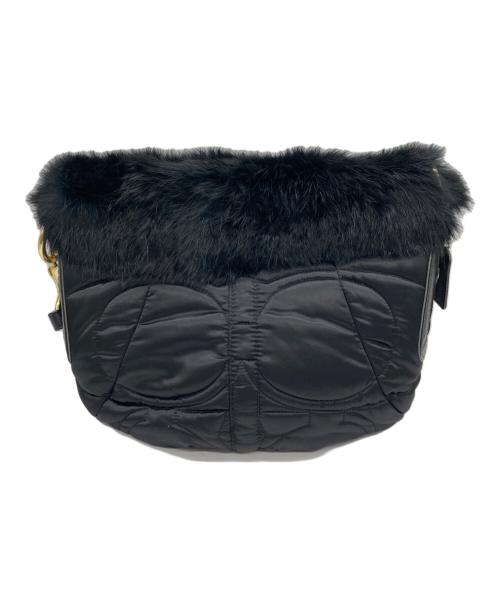 COACH（コーチ）COACH (コーチ) ソーホースキーウィズラビット ワンショルダーバッグ ブラック サイズ:なしの古着・服飾アイテム