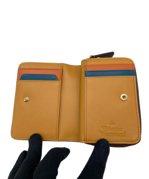 Vivienne Westwood（ヴィヴィアンウエストウッド）Vivienne Westwood (ヴィヴィアンウエストウッド) 2つ折り財布 ブラウン サイズ:なしの古着・服飾アイテム