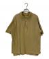 AURALEE（オーラリー）の古着「HIGH GAUGE PIQUE DOUBLE CLOTH POLO ポロシャツ」｜ベージュ