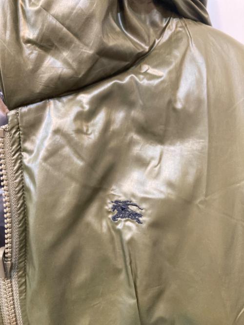 BURBERRY BLUE LABEL（バーバリー ブルー レーベル）BURBERRY BLUE LABEL (バーバリーロンドンブルーレーベル) リバーシブルダウンジャケット ブラック サイズ:38の古着・服飾アイテム