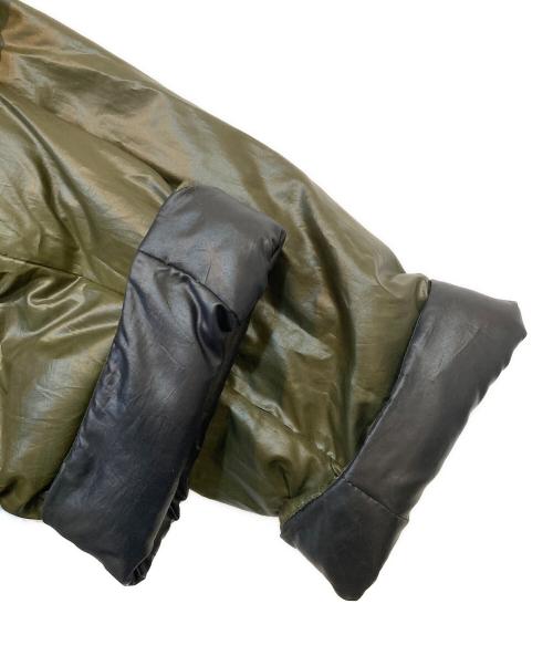 BURBERRY BLUE LABEL（バーバリー ブルー レーベル）BURBERRY BLUE LABEL (バーバリーロンドンブルーレーベル) リバーシブルダウンジャケット ブラック サイズ:38の古着・服飾アイテム