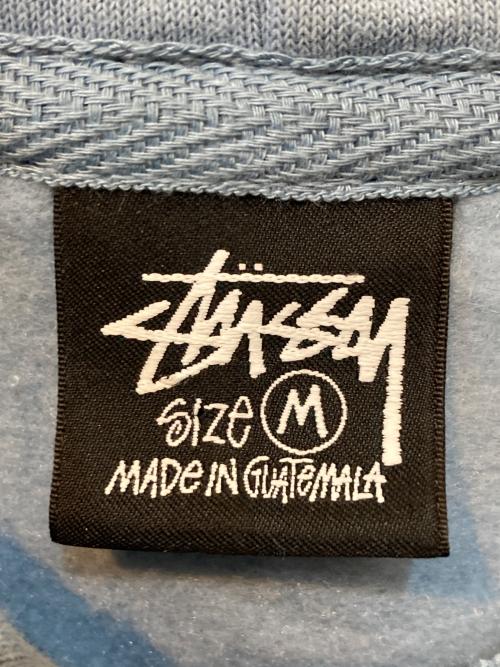 stussy（ステューシー）stussy (ステューシー) Dragon Hoodie/ドラゴンフーディー ブルー サイズ:Mの古着・服飾アイテム