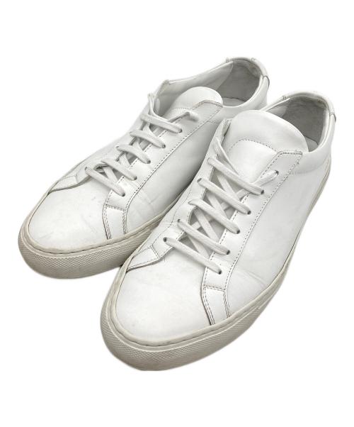 COMMON PROJECTS（コモンプロジェクツ）COMMON PROJECTS (コモンプロジェクツ) 1528 ORIGINAL ACHILLES LOW/オリジナルアキレス ローカットレザースニーカー ホワイト サイズ:40の古着・服飾アイテム